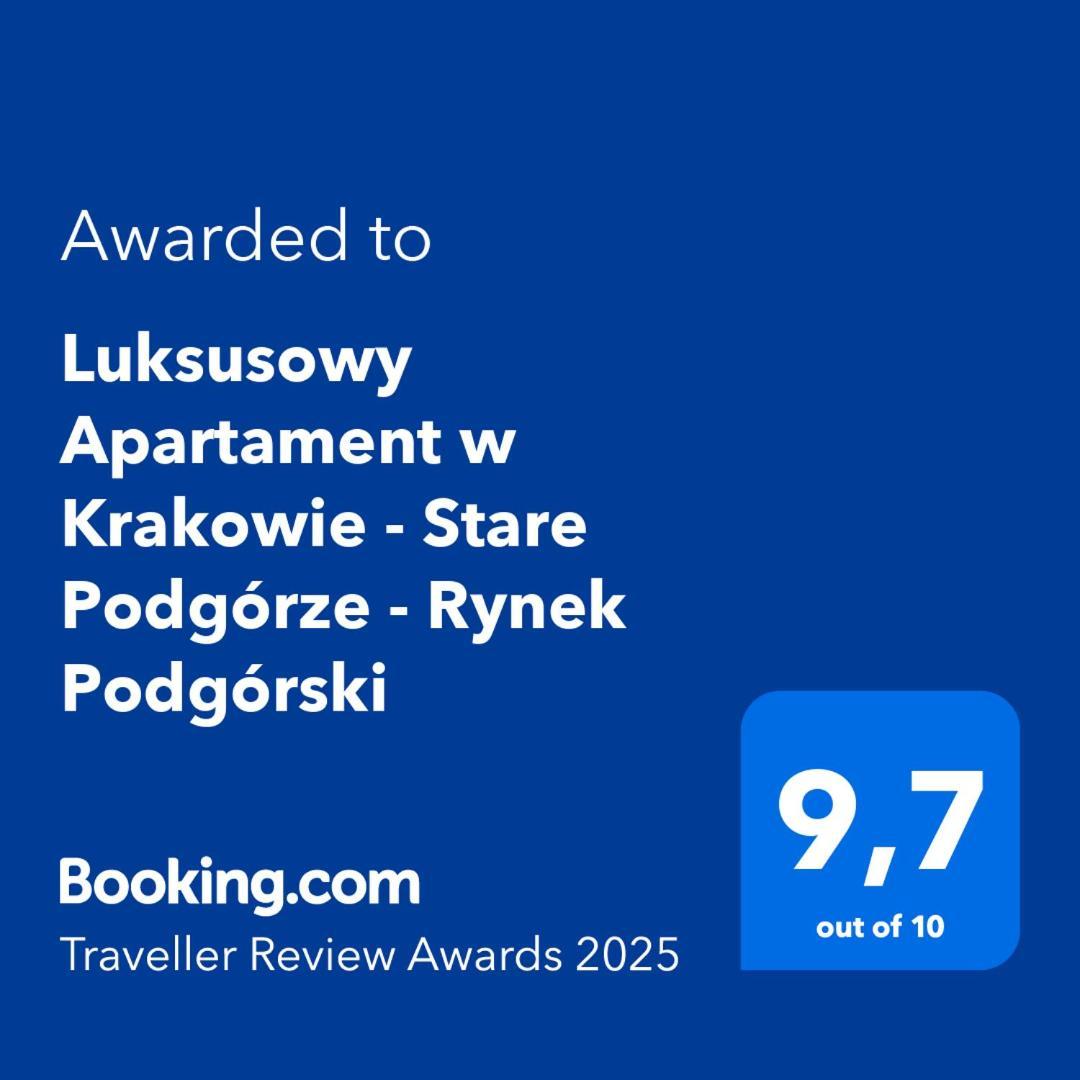 Luksusowy Apartament W Krakowie - Stare Podgorze - Rynek Podgorski Zewnętrze zdjęcie